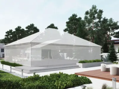 Scene 02 Archexteriors for c4d vol 19 3D model