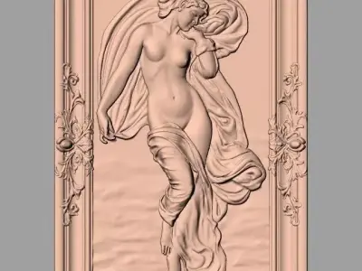 3D carved model furniture 3D design used for artcam aspire E879 3D model