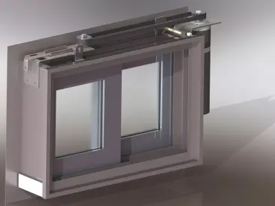 Automatic Window Free 3D model