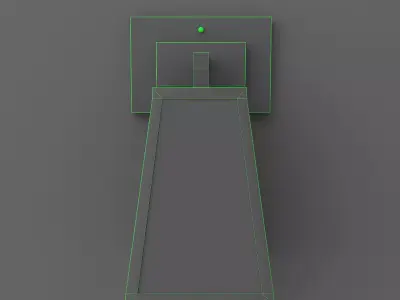 Edgar Wall Light 3D model