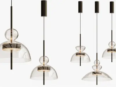 Maytoni Bangkok pendant lamp 3D model