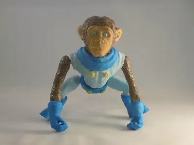 Space Monkey 3D print model