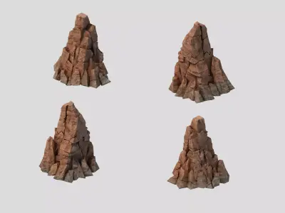 Chennai - Cliff 03 3D model