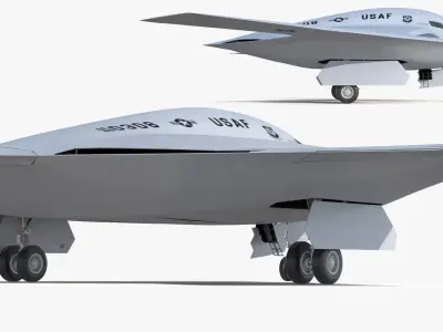  USA UAVs Rigged for Maya Collection 