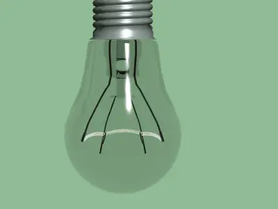 incandescent light bulbs 3D model