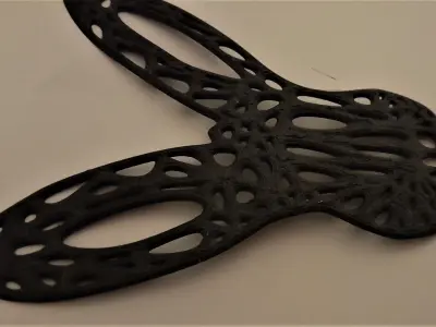 bunny card 3D print model