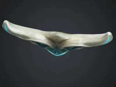 Alien Tooth 3D model