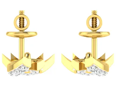 Diamond locket set for Women 3D print model order