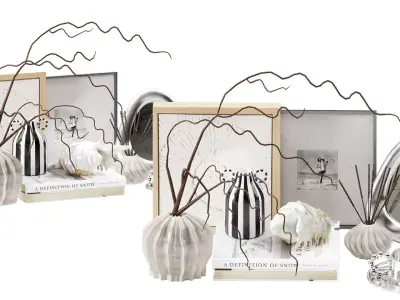 Murex Interior Decor Set 3D model