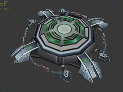 Transfer point 01 3D model