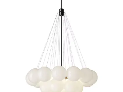 Freya Fiesta Rod Chandelier 3D model