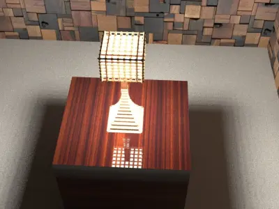 Night Light low poly Low-poly 3D model