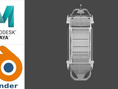 Stretcher - Camilla  3D model