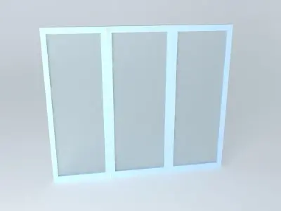 Slides window Free 3D model