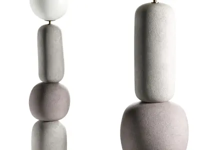 Westwing Stehlampe Chakra Floor Lamp 3D model