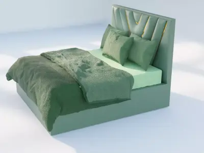 Galaxy Maelin Bed 3D model