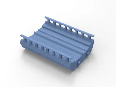Heman mines track piece 1 3D model