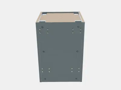 METOD Top cabinet Low-poly 3D model