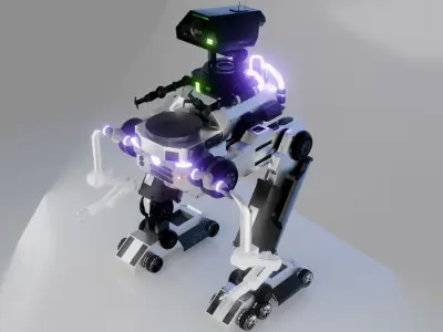 robot 3D model 43