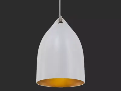Butterlamp gold 3D model