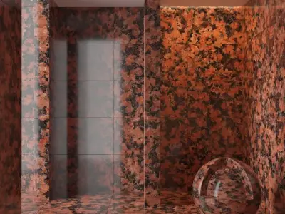 Marble wall 118 3D model