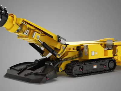  Underground Mining Machines Collection 
