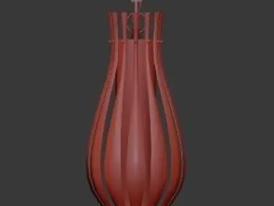 Pair of Chrome 3D model