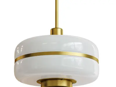 Ceiling lamp Low-poly 3D model