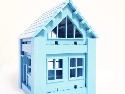 Printable Architectural Kit Series 1 Free 3D print model