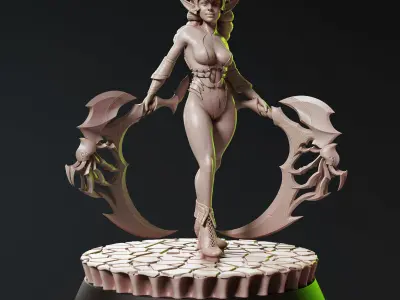 Drow Reaper Bundle 3D print model