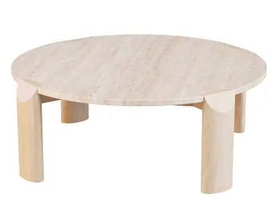 GlobeWest Willa - Coffee and Side Table 3D model