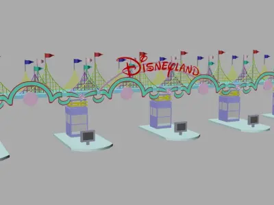 disney land  3D model