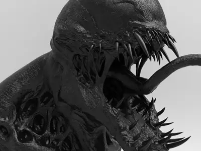 Venom Bust 3D Model Ready to Print 3D print model