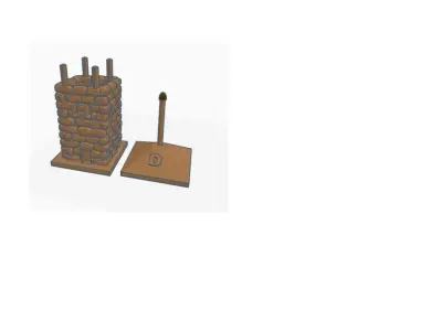 BLOCK HOUSE Free 3D print model