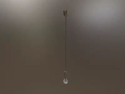Plumen Light Fixture Drop Cap Plumen 002 Free 3D model