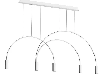 volta 5lt wall pendant scene 01 Low-poly 3D model