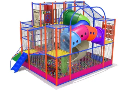 Indoor Playground 3D model