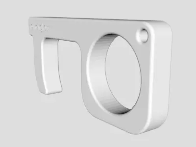 COVID - Doors Opener Free 3D print model