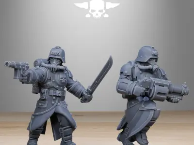 GrimGuard Bombardiers 3D print model