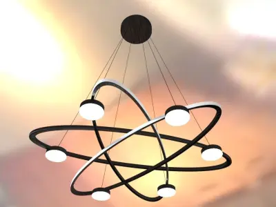 Lamp 2 pendant light 3D model