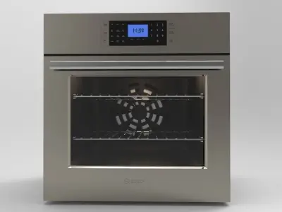 Oven Bosch Low-poly 3D model