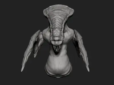 Alien Creature 3D print model