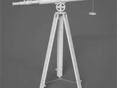 Griffith Astro Telescope 3D model