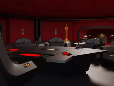 Supreme Chancellor Palpatines Office 3D model