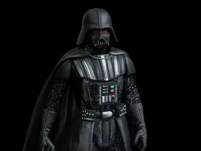 Darth Vader Low-poly 3D model Low-poly 3D model