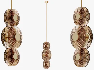 Hudson Valley Lighting Griston Pendant Light 3D model