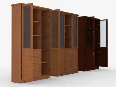 Glazed Sideboard 3D model