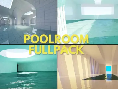 POOLROOMS FULLPACK 3D model