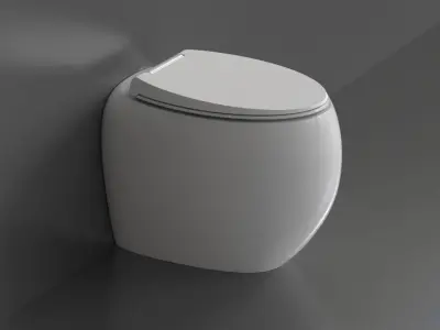 WC1 Toilet 3D model