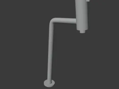 Bathroom tap Free 3D model